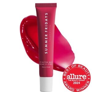 Summer Fridays Cherry Lip Butter Balm – Tinted Hydration | NIB Full Size